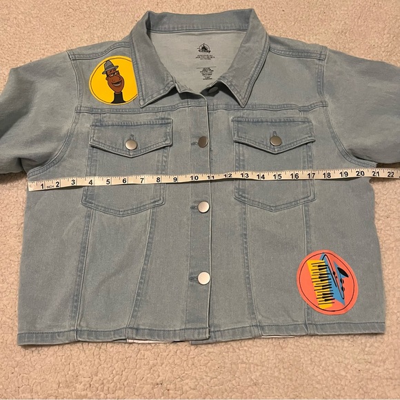DISNEY Pixar ‘Soul’ denim jean jacket large - Picture 7 of 12